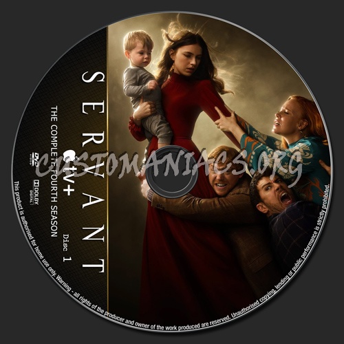 Servant Season 4 dvd label