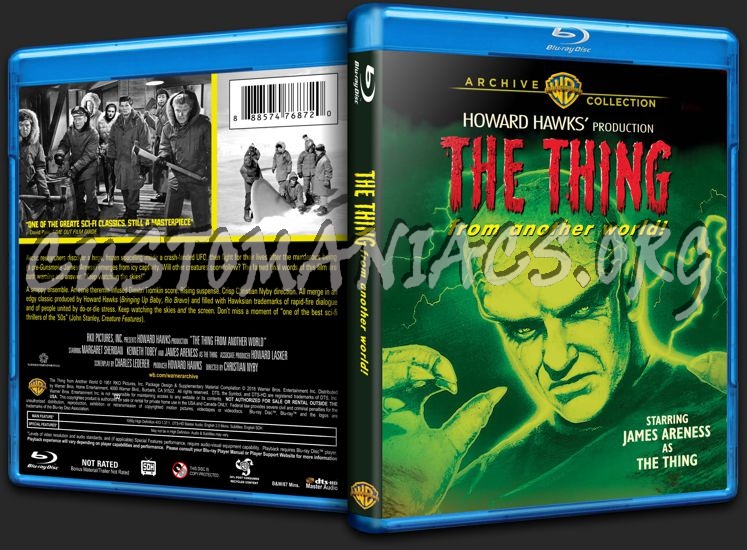 The Thing from Another World (1951) blu-ray cover