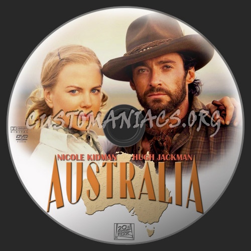 Australia dvd label