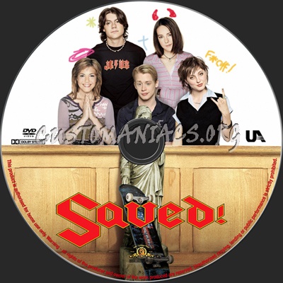 Saved dvd label