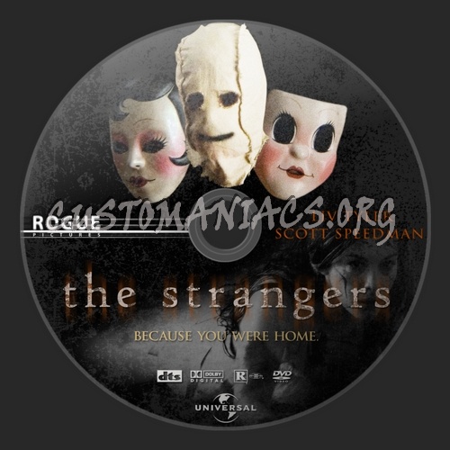 The Strangers dvd label