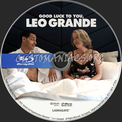 Good Luck to You Leo Grande (2022) blu-ray label