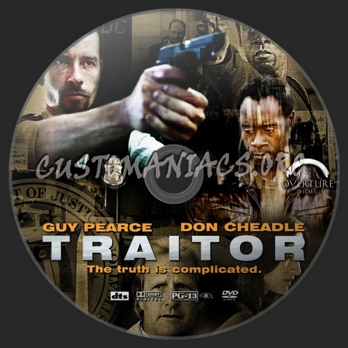 Traitor dvd label