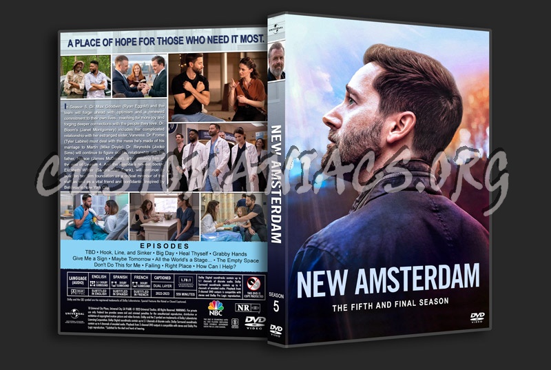 New Amsterdam - Season 5 dvd cover