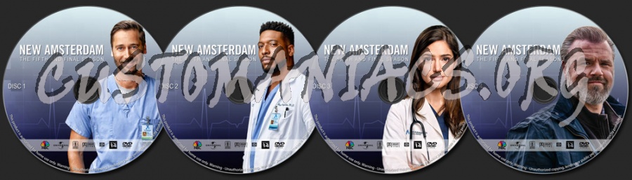 New Amsterdam - Season 5 dvd label