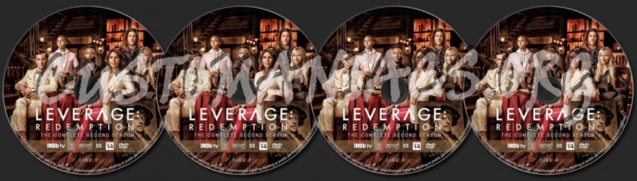 Leverage: Redemption - Season 2 dvd label