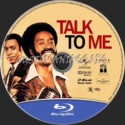 Talk to Me (2007) blu-ray label