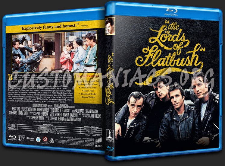 The Lords of Flatbush (1974) blu-ray cover