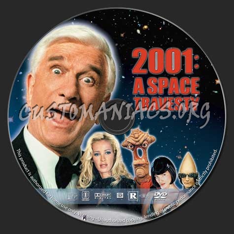 2001: A Space Travesty dvd label