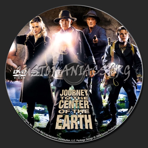 Journey to the Center of the Earth dvd label