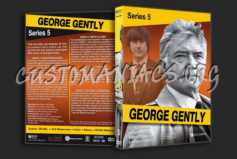 George Gently - The Complete Series (spanning spine) dvd cover