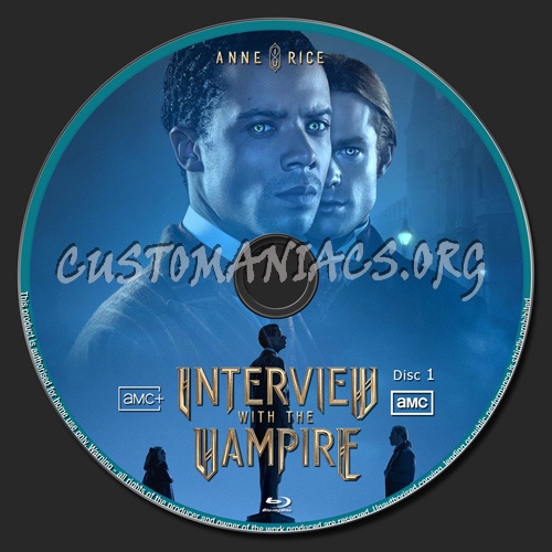 Interview With The Vampire Season 1 blu-ray label