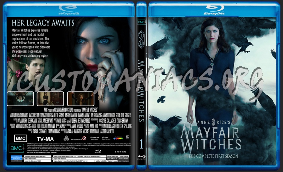 Mayfair Witches Season 1 blu-ray cover