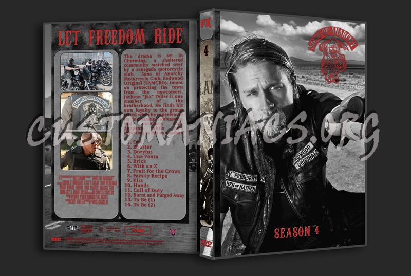 Sons of Anarchy - Full Series with Spine dvd cover