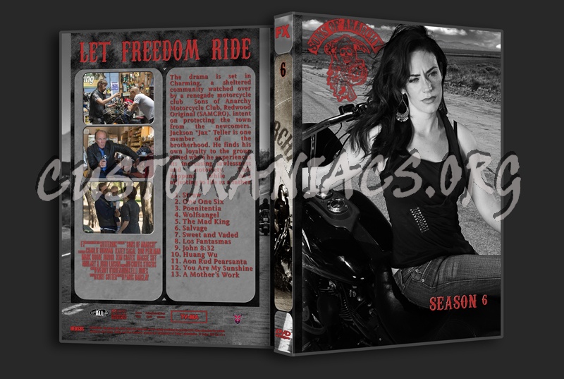 Sons of Anarchy - Full Series with Spine dvd cover