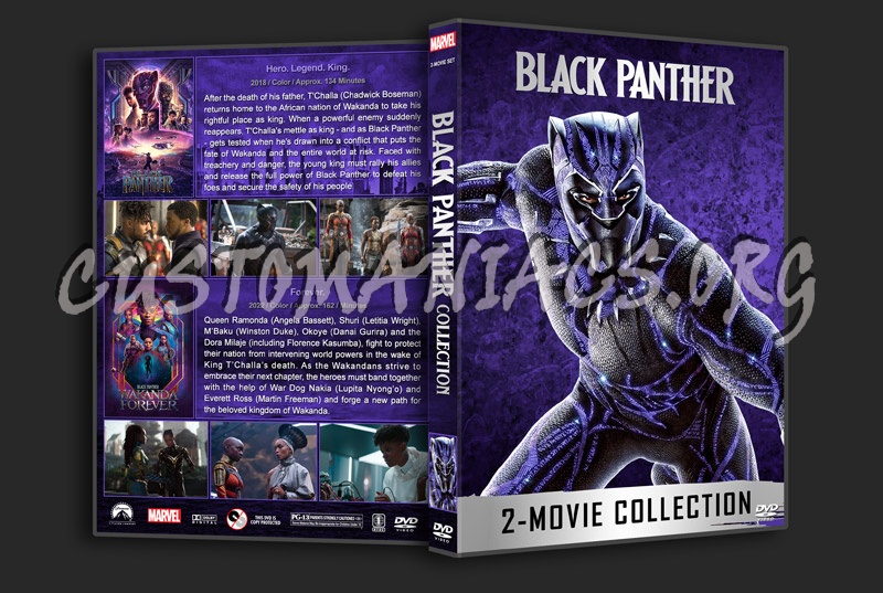 Black Panther Collection dvd cover