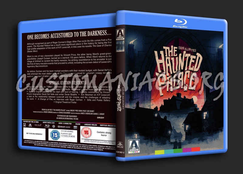 The Haunted Palace blu-ray cover