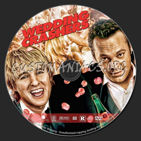 Wedding Crashers dvd label