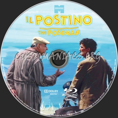 Il Postino (1994) blu-ray label