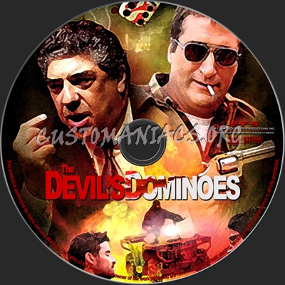 The Devils Dominoes dvd label