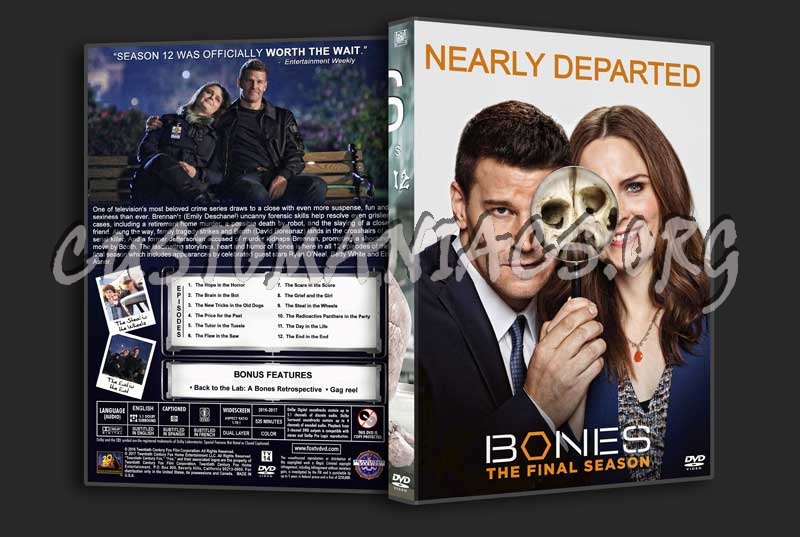 Bones - The Complete Series (spanning spine) dvd cover