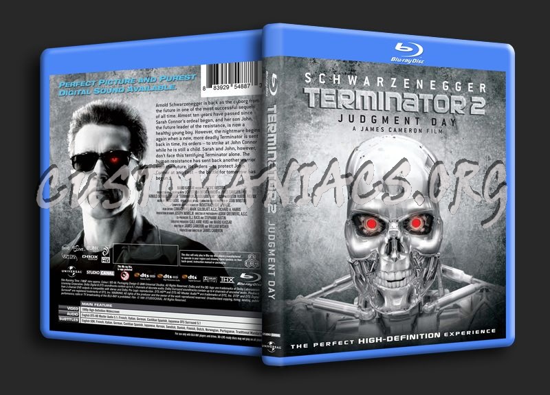 Terminator 2 blu-ray cover