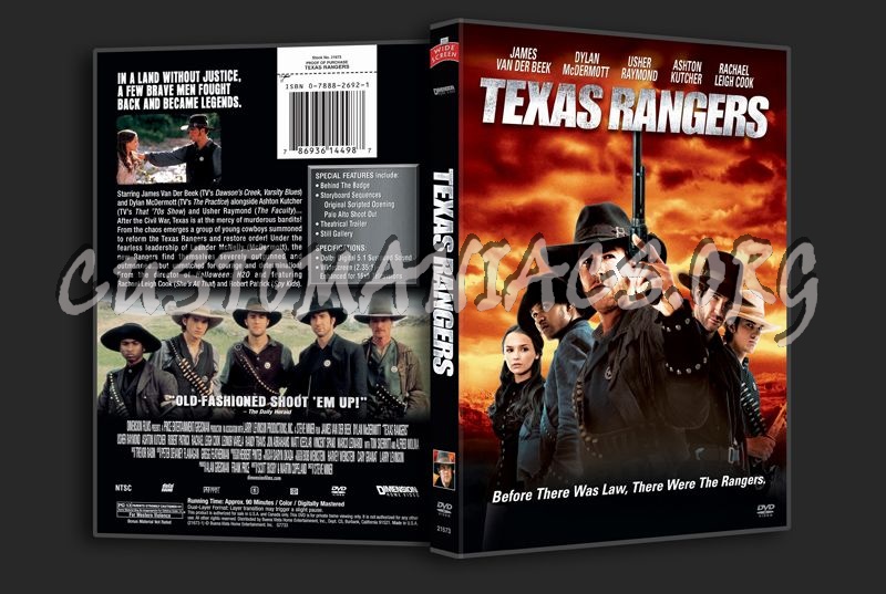 Texas Rangers dvd cover