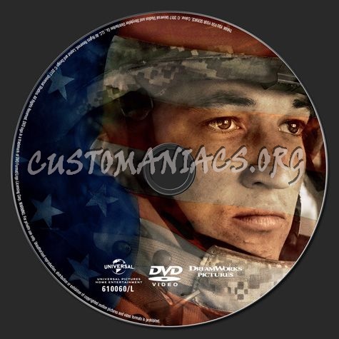 Thank You For Your Service dvd label