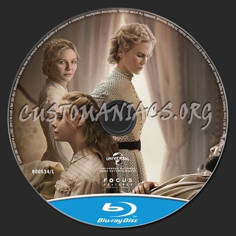 The Beguiled blu-ray label