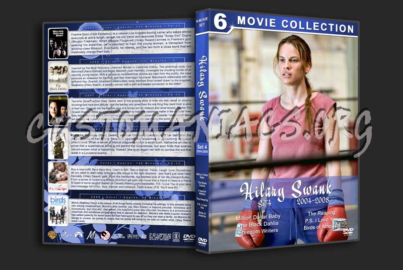 Hilary Swank Filmography Collection - Set 4 (2004-2008) dvd cover