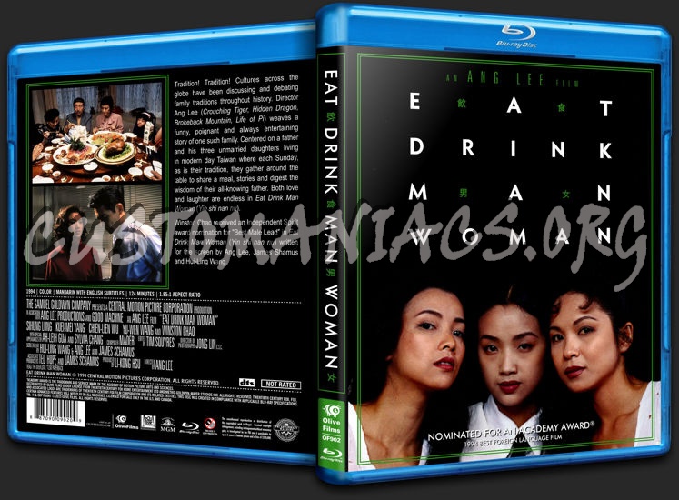 Eat Drink Man Woman (1994) blu-ray cover