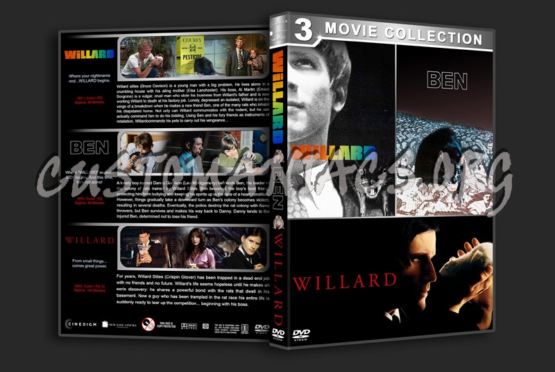 Willard / Ben Triple Feature dvd cover