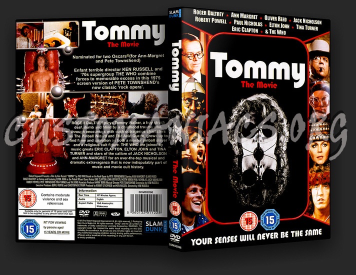 Tommy The Movie dvd cover