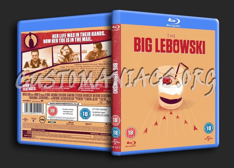 The Big Lebowski blu-ray cover