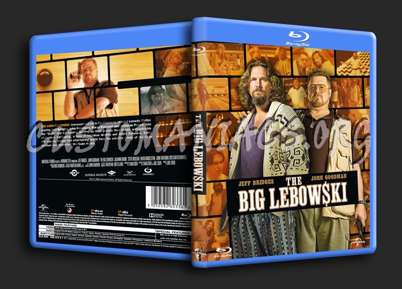 The Big Lebowski blu-ray cover