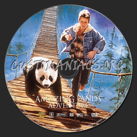 The Amazing Panda Adventure dvd label