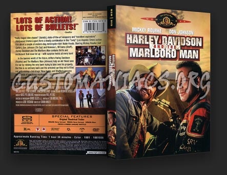 Harley Davidson and The Marlboro Man dvd cover