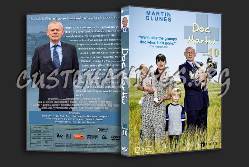 Doc Martin - Series 10 dvd cover