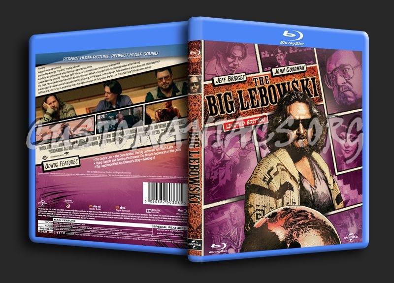 The Big Lebowski blu-ray cover