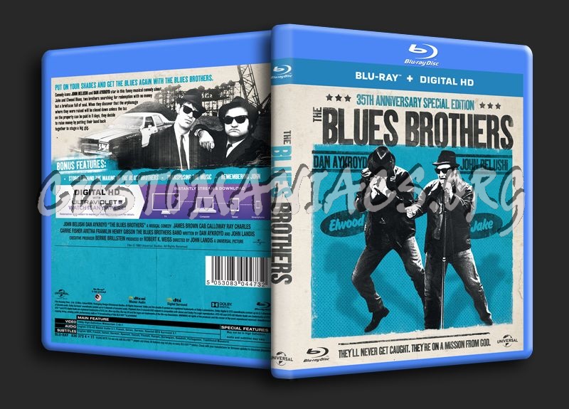 The Blues Brothers blu-ray cover