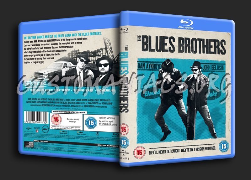 The Blues Brothers blu-ray cover