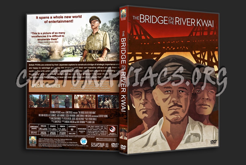 The Bridge over the River Kwai dvd cover