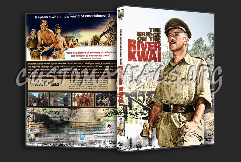 The Bridge over the River Kwai dvd cover