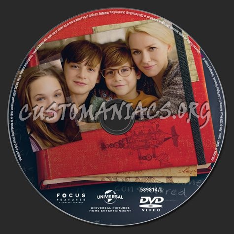 The Book of Henry dvd label