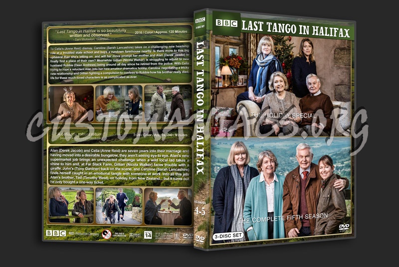 Last Tango In Halifax - Seasons 4-5 dvd cover