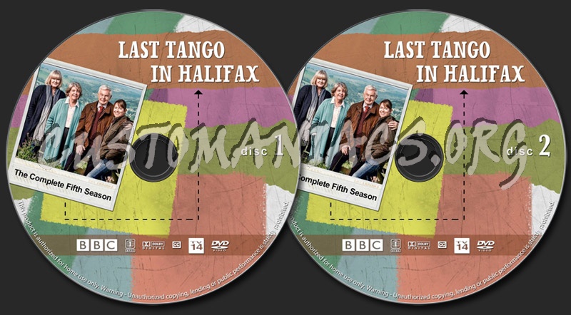 Last Tango in Halifax - Season 5 dvd label