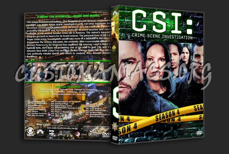 CSI : Crime Scene Investigation  - The Complete Series (spanning spine) dvd cover