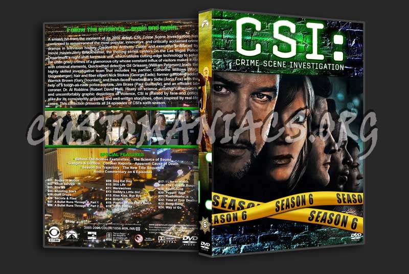 CSI : Crime Scene Investigation  - The Complete Series (spanning spine) dvd cover