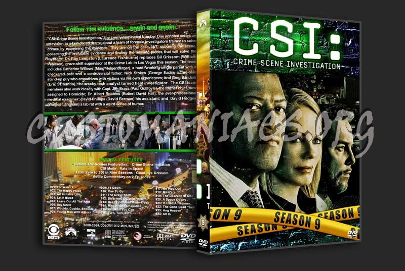 CSI : Crime Scene Investigation  - The Complete Series (spanning spine) dvd cover