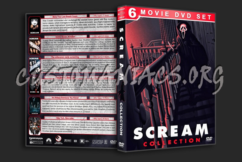 Scream Collection (6) dvd cover